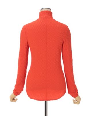 Ｓｈｉｒｒｉｎｇ　Ｊｅｒｓｅｙ　Ｊａｃｑｕａｒｄ　Ｈｉｇｈ　Ｎｅｃｋ　Ｔｏｐ