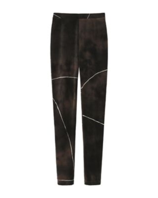 ＜Mame Kurogouchi (Women)＞“Ｋｉｎｔｓｕｇｉ”　Ｖｅｌｏｕｒ　Ｊｅｒｓｅｙ　Ｌｅｇｇｉｎｇｓ