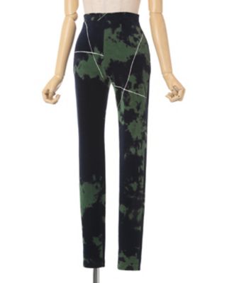Kintsugi” Velour Jersey Leggings