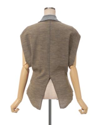 Ｗｏｏｌ　Ｒｅｖｅｒｓｉｂｌｅ－Ｊｅｒｓｅｙ　Ｔｏｐ　ＭＭ２４ＦＷ－ＪＳ０７５