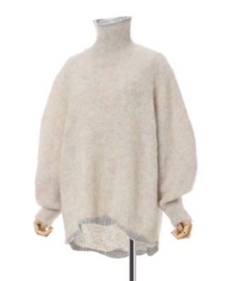 Ｍｏｈａｉｒ　Ｋｎｉｔｔｅｄ　Ｈｉｇｈ　Ｎｅｃｋ　Ｔｏｐ