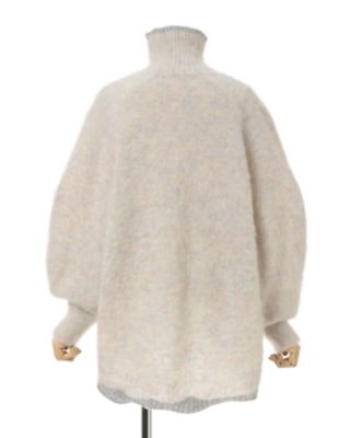 Ｍｏｈａｉｒ　Ｋｎｉｔｔｅｄ　Ｈｉｇｈ　Ｎｅｃｋ　Ｔｏｐ