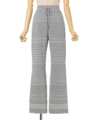 Ｍｉｓｈｉｍａ　Ｋａｒａｔｓｕ　Ｓｍａｌｌ　Ｆｌｏｒａｌ　Ｐａｔｔｅｒｎ　Ｋｎｉｔｔｅｄ　Ｔｒｏｕｓｅｒｓ
