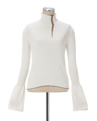 “Ｋｉｎｔｓｕｇｉ”　Ｈｉｇｈ　Ｎｅｃｋ　Ｋｎｉｔｔｅｄ　Ｔｏｐ