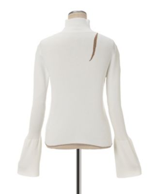 “Ｋｉｎｔｓｕｇｉ”　Ｈｉｇｈ　Ｎｅｃｋ　Ｋｎｉｔｔｅｄ　Ｔｏｐ