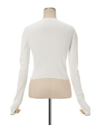 “Ｋｉｎｔｓｕｇｉ”　Ｃｒｅｗ　Ｎｅｃｋ　Ｋｎｉｔｔｅｄ　Ｔｏｐ