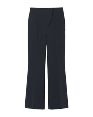 ＜Mame Kurogouchi (Women)＞Ａｃｅｔａｔｅ　Ｐｏｌｙｅｓｔｅｒ　Ｃｒｏｐｐｅｄ　Ｓｕｉｔ　Ｔｒｏｕｓｅｒｓ　ＭＭ２４ＦＷ－ＰＴ００８