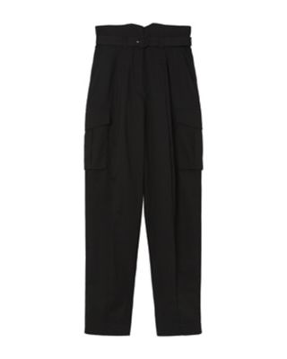 Ｏｒｇａｎｉｃ Ｃｏｔｔｏｎ Ｔｗｉｌｌ Ｈｉｇｈ Ｗａｉｓｔｅｄ Ｃａｒｇｏ Ｔｒｏｕｓｅｒｓ | Mame Kurogouchi  (Women)/マメ クロゴウチ | 三越伊勢丹オンラインストア・通販【公式】