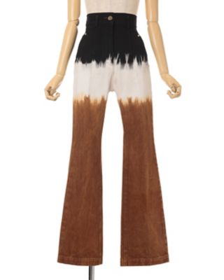 Gradient Dye Flare Jeans | Mame Kurogouchi  