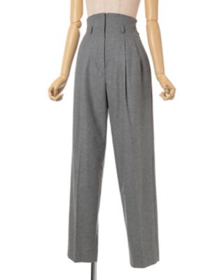 Ｗｏｏｌ　Ｆｌａｎｎｅｌ　Ｗｉｄｅ　Ｔａｐｅｒｅｄ　Ｔｒｏｕｓｅｒｓ　ＭＭ２４ＦＷ－ＰＴ０８８