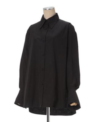 Ｆｌｏｒａｌ　Ｊａｃｑｕａｒｄ　Ｃｏｔｔｏｎ　Ｏｖｅｒｓｉｚｅｄ　Ｓｈｉｒｔ