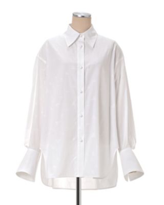 Ｆｌｏｒａｌ　Ｊａｃｑｕａｒｄ　Ｃｏｔｔｏｎ　Ｏｖｅｒｓｉｚｅｄ　Ｓｈｉｒｔ