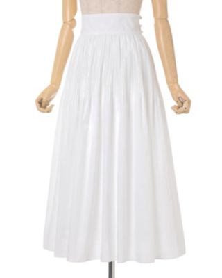 Ｆｌｏｒａｌ　Ｊａｃｑｕａｒｄ　Ｃｏｔｔｏｎ　Ｐｌｅａｔｅｄ　Ｓｋｉｒｔ