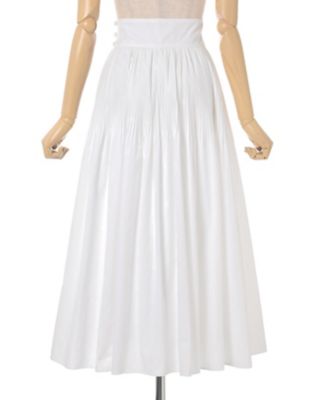 Ｆｌｏｒａｌ　Ｊａｃｑｕａｒｄ　Ｃｏｔｔｏｎ　Ｐｌｅａｔｅｄ　Ｓｋｉｒｔ