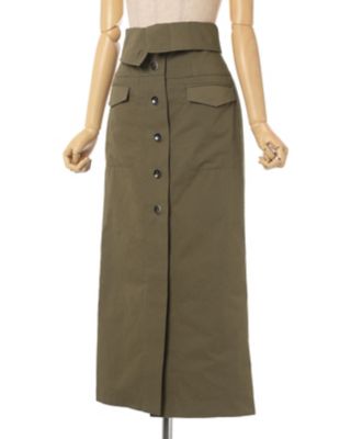 Ｏｒｇａｎｉｃ　Ｃｏｔｔｏｎ　Ｔｗｉｌｌ　Ｆｏｌｄ－Ｏｖｅｒ　Ｗａｉｓｔｅｄ　Ｓｋｉｒｔ