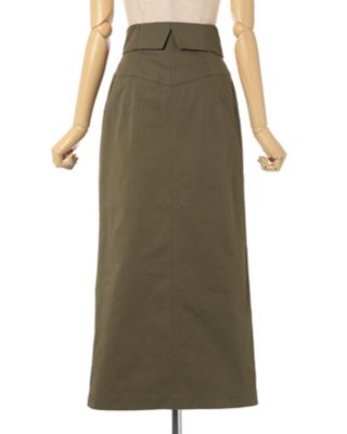 Ｏｒｇａｎｉｃ　Ｃｏｔｔｏｎ　Ｔｗｉｌｌ　Ｆｏｌｄ－Ｏｖｅｒ　Ｗａｉｓｔｅｄ　Ｓｋｉｒｔ