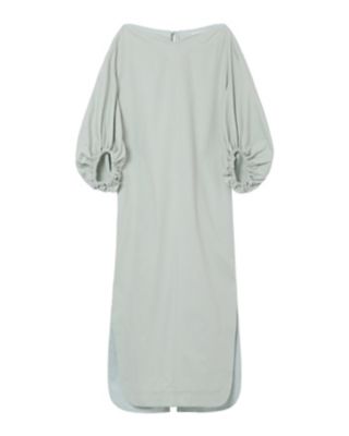 ＜Mame Kurogouchi (Women)＞Ｃｏｔｔｏｎ　Ｎｅｐ　Ｌａｃｅｄ－Ｂａｃｋ　Ｄｒｅｓｓ