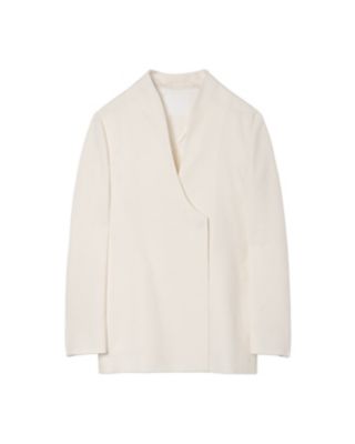 Ｌｉｎｅｎ　Ｔｏｕｃｈ　Ｔｒｉａｃｅｔａｔｅ　Ｃｏｌｌａｒｌｅｓｓ　Ｄｏｕｂｌｅ　Ｂｒｅａｓｔｅｄ　Ｊａｃｋｅｔ