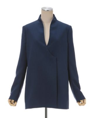 Ｌｉｎｅｎ　Ｔｏｕｃｈ　Ｔｒｉａｃｅｔａｔｅ　Ｃｏｌｌａｒｌｅｓｓ　Ｄｏｕｂｌｅ　Ｂｒｅａｓｔｅｄ　Ｊａｃｋｅｔ