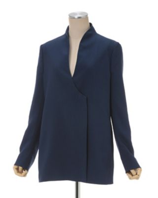 Linen Touch Triacetate Collarless