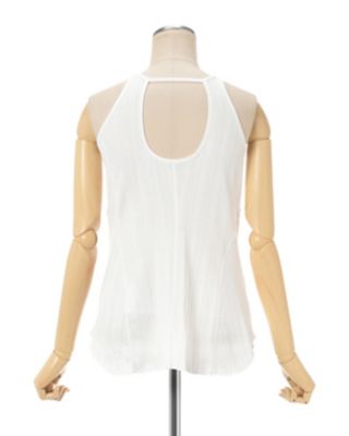 mamekurogouchi ランダムリブコットンクロップドトップ サイズ1 マメクロゴウチ Mame Kurogouchi 24SS ランダムリブ クロップド