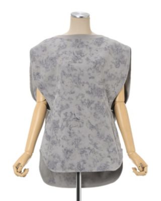 Ｆｌｏｒａｌ　Ｆｌｏｃｋ　Ｐｒｉｎｔｅｄ　Ｆｌｅｅｃｅ　Ｌｉｎｉｎｇ　Ｓｌｅｅｖｅｌｅｓｓ　Ｔｏｐ