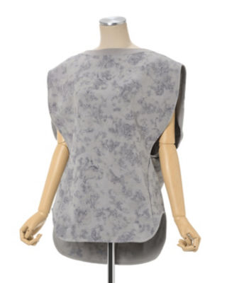 Ｆｌｏｒａｌ　Ｆｌｏｃｋ　Ｐｒｉｎｔｅｄ　Ｆｌｅｅｃｅ　Ｌｉｎｉｎｇ　Ｓｌｅｅｖｅｌｅｓｓ　Ｔｏｐ