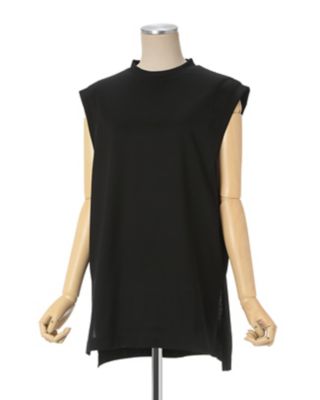 トップス Cotton Jersey Sleeveless Big Tee ts(s) Tank Top High Gauge Cotton Jersey Off White