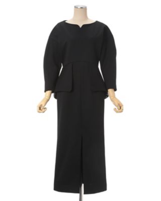 Ｄｏｕｂｌｅ　Ｊｅｒｓｅｙ　Ｐｅｐｌｕｍ　Ｄｒｅｓｓ　ＭＭ２４ＳＳ－ＪＳ５０３