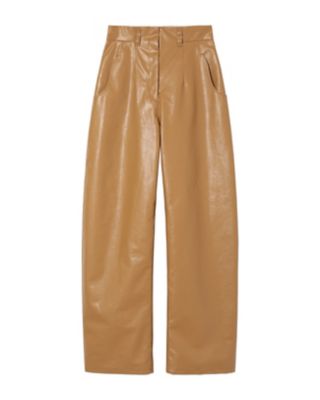 ＜Mame Kurogouchi (Women)＞Ｃｏａｔｅｄ　Ｃｏｔｔｏｎ　Ｇａｂａｒｄｉｎｅ　Ｗｉｄｅ　Ｔｒｏｕｓｅｒｓ