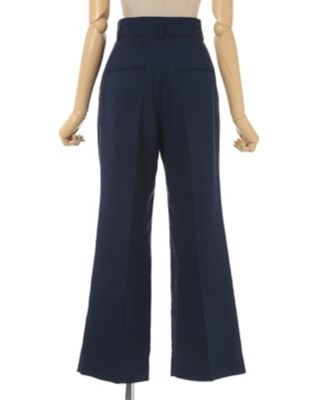 Ｌｉｎｅｎ　Ｔｏｕｃｈ　Ｔｒｉａｃｅｔａｔｅ　Ｃｒｏｐｐｅｄ　Ｔｒｏｕｓｅｒｓ