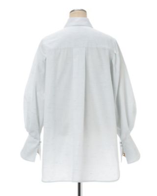 Cotton Nep Tucked Shirt | Mame Kurogouchi 
