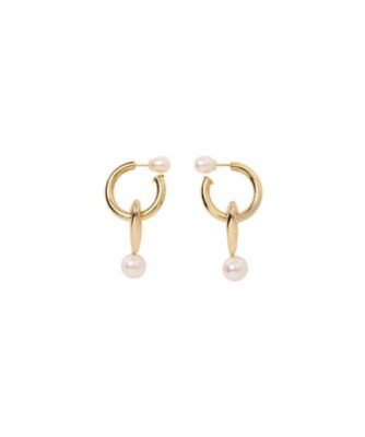 Mame Kurogouchi (Women)/マメ クロゴウチ Ｆｒｅｓｈｗａｔｅｒ　Ｐｅａｒｌ　Ｅａｒｒｉｎｇｓ　ＭＭ２５ＦＷーＡＣ３０８