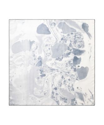 Hand Printed Silk Scarf MM25FWー