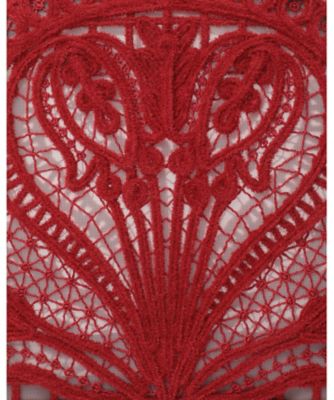 Cording Embroidery Pouch With