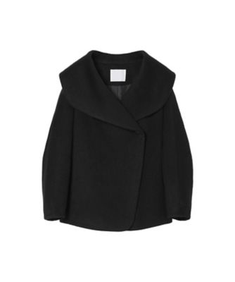 送料無料】Wool Arupaka Shawl Collar