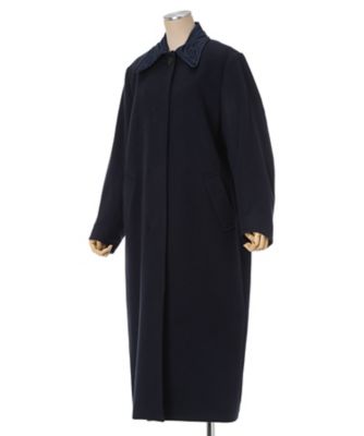 送料無料】Wool Melton Embroidery