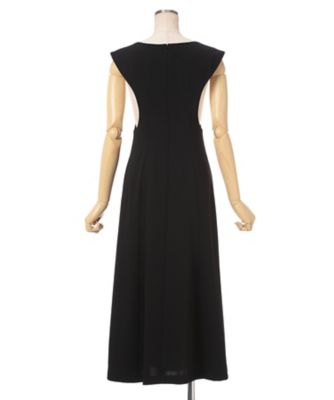 ohga FLARE DRESS Sサイズ　ブラック 24AW EXCLUSIVE!!【UJOH/ウジョー】ジップフレアワンピース Zip