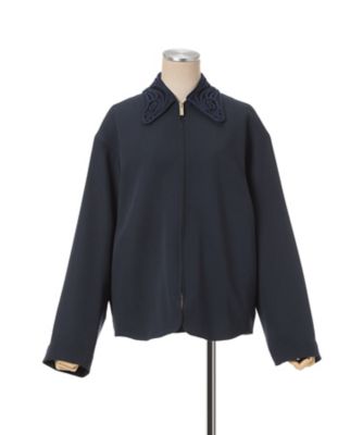 Wool Venetian Embroidery Collar