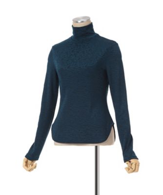 まこ出品 Floral Jacquard High Neck