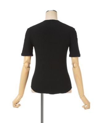 Shirring Jersey Jacquard Short