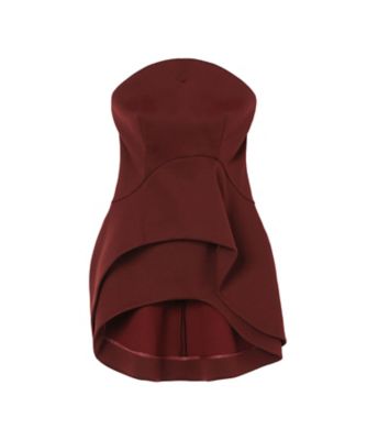 ＜Mame Kurogouchi (Women)＞【送料無料】Ｄｏｕｂｌｅ　Ｊｅｒｓｅｙ　Ａｓｙｍｍｅｔｒｉｃ　Ｂｕｓｔｉｅｒ　ＭＭ２５ＦＷーＪＳ０５８