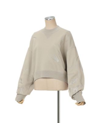 まめ Floral Motif Embroidered