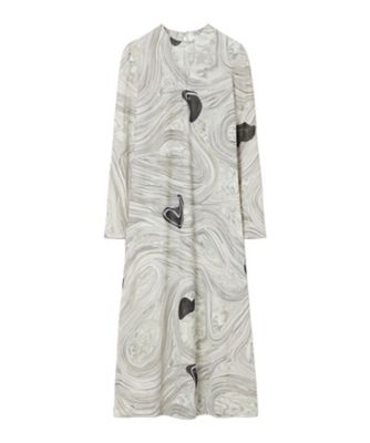 mmm♡ maisonmarelle Marble Print Jersey Dress MM25FW