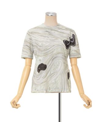 Marble Print Jersey Short Sleeve