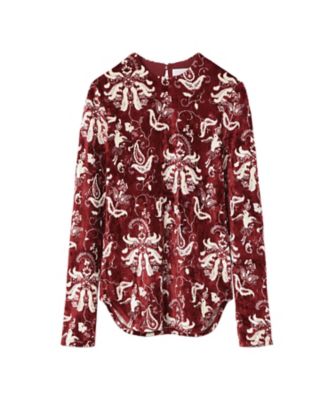 Velour Jersey Top MM25FWーJS097