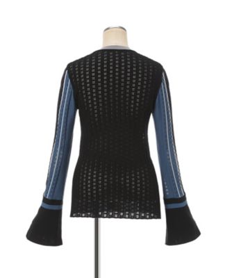 Geometric Pattern Knitted