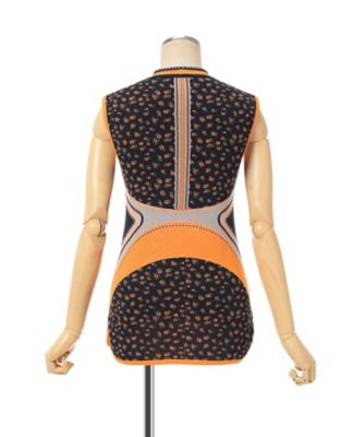 Floral Jacquard Sleeveless