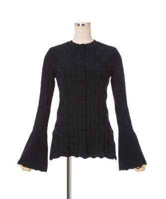 Links Stitch Knitted Cardigan