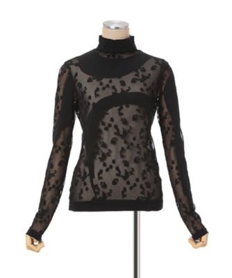 Ｋｎｉｔｔｅｄ　Ｈｉｇｈ　Ｎｅｃｋ　Ｔｏｐ　ＭＭ２５ＦＷーＫＮ０３２